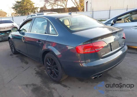 2009 Audi A4 Premium Plus из США, поврежденный, VIN WAUSF78K99N022906